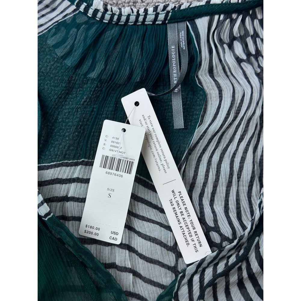 Anthropologie Nikita Mhaisalkar Maxi Dress Women S Multi Color Geometric Artsy - Picture 4 of 10